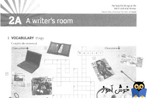 Workbook: 2A A writer's room
