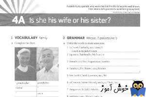 Workbook: 4A Is she his wife or his sister