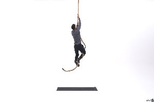 حرکت بالا رفتن از طناب