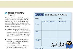 8A police interview - Student A