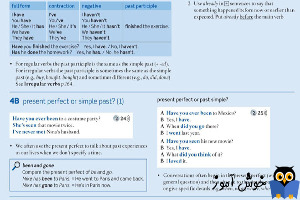 4B present perfect or simple past? 1