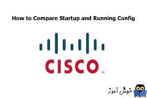 مقایسه Running Config و Startup Config در سیسکو